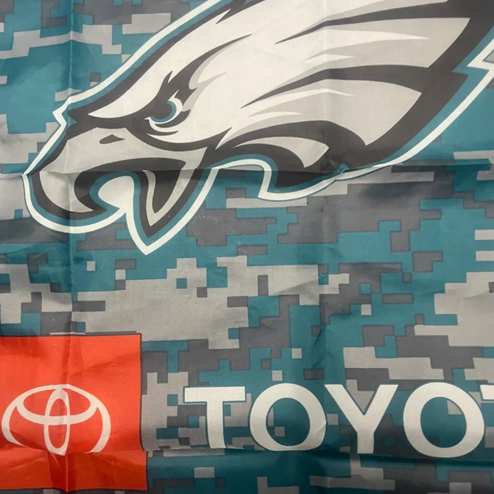 2 NFL Eagles Toyota Flags Official